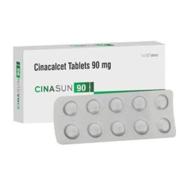 Cinasun 90 mg Tablets - Cinacalcet - Cinasun
