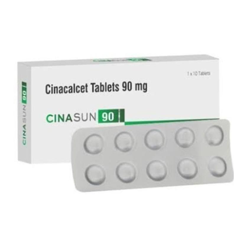 Cinasun 90 mg Tablets - Cinacalcet - Cinasun