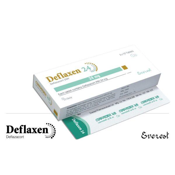 Deflaxen 24 mg Tablets - Deflazacort - Deflaxen