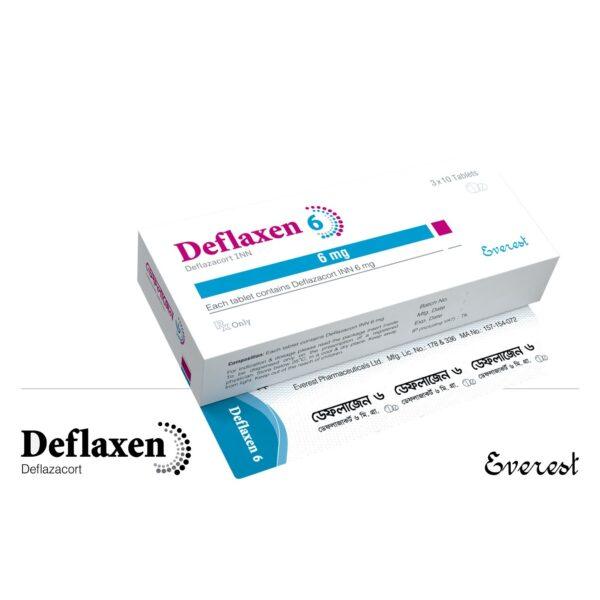 Deflaxen 6 mg Tablets - Deflazacort - Deflaxen