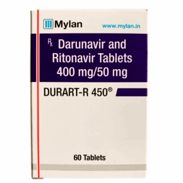 Durart-R 450 mg Tablet - DARUNAVIR - DURART R