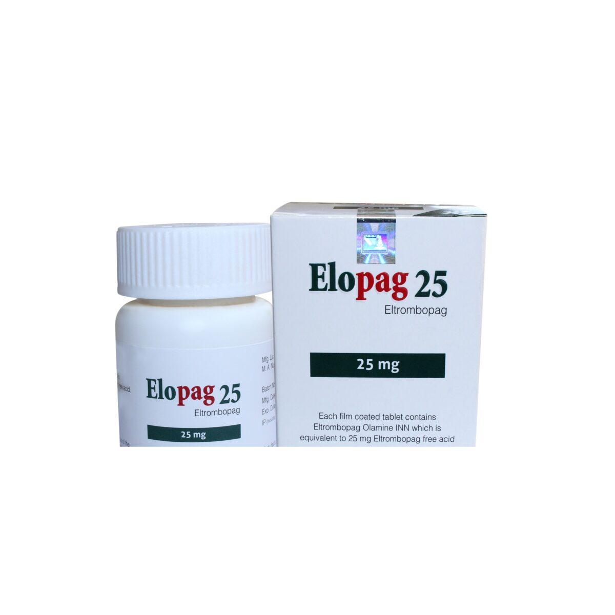 Elopag 25 mg Tablets - Eltrombopag - Elopag
