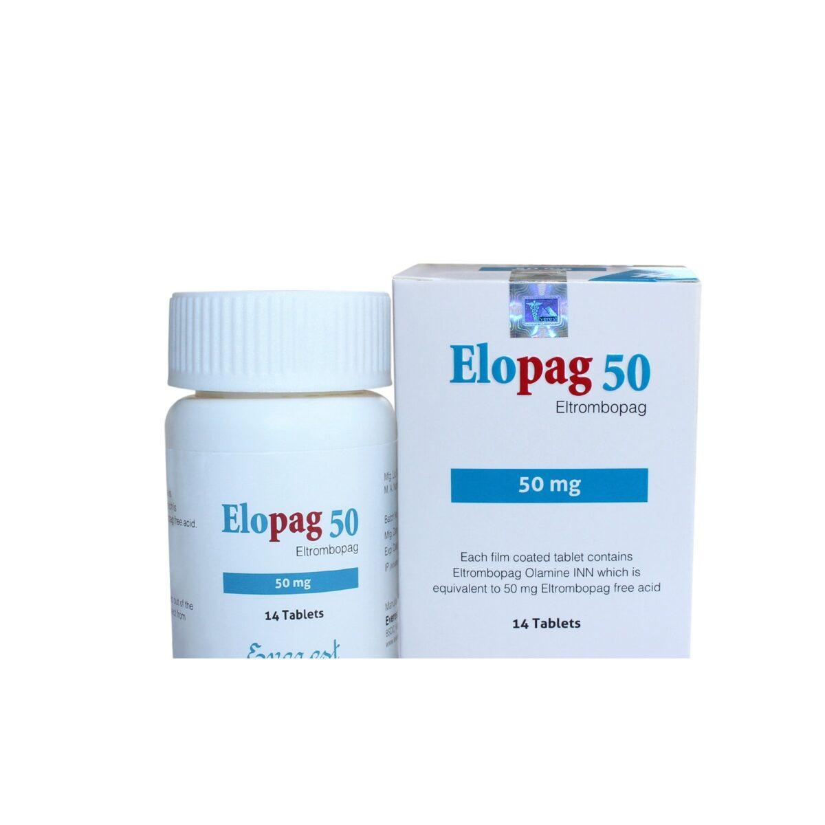 Elopag 50 mg Tablets - Eltrombopag - Elopag