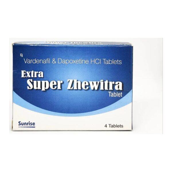 Extra Super Zhewitra - Dapoxetine, Vardenafil - Super Zhewitra