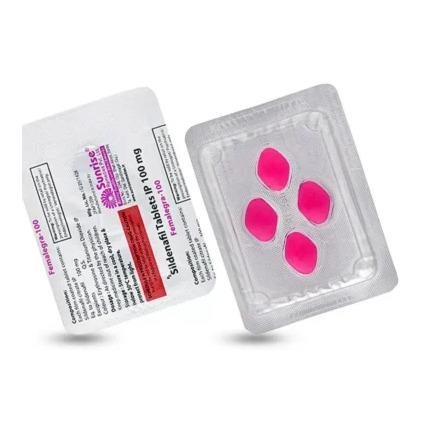 Femalegra 100 mg Tablets - Sildenafil Citrate - malegra