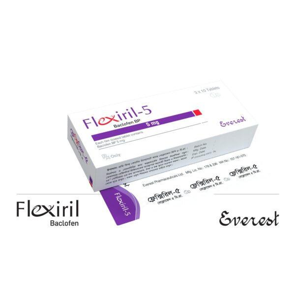 Flexiril 5 mg Tablets - Baclofen - Flexiril