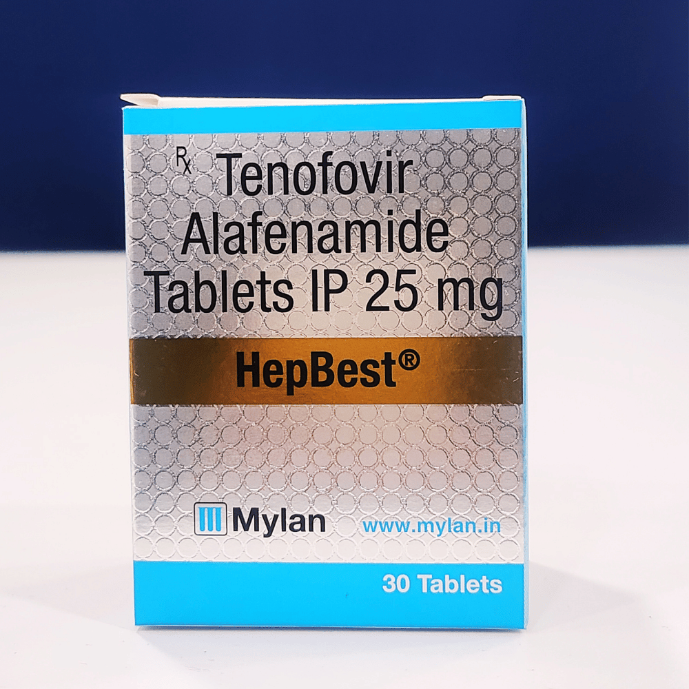 Hepbest 25 mg Tablets - Tenofovir Alafenamide (TAF) - Hepbest