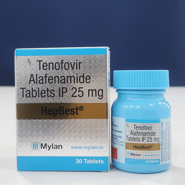 Hepbest 25 mg Tablets - TENOFOVIR ALAFENAMIDE - Hepbest