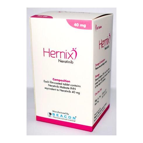 Hernix 40 mg Tablets - Neratinib - Hertab