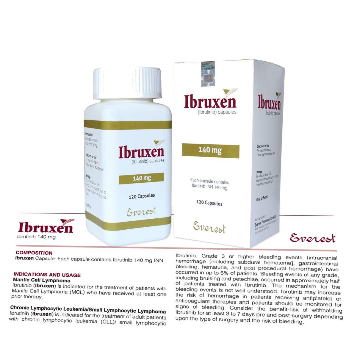 Ibruxen 140 mg Capsules — Ibrutinib 140 mg