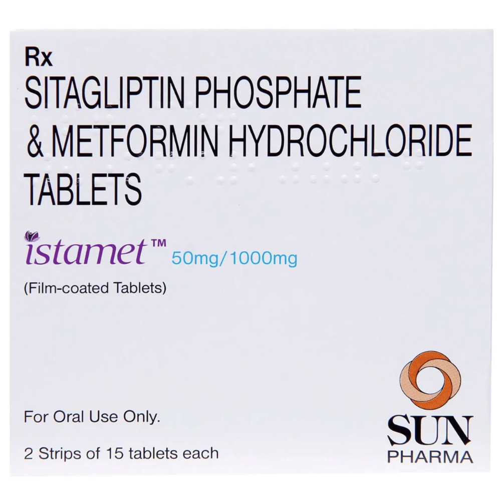 Istamet 50/1000 Tablets - Istamet 50/1000 Tablets - Istamet