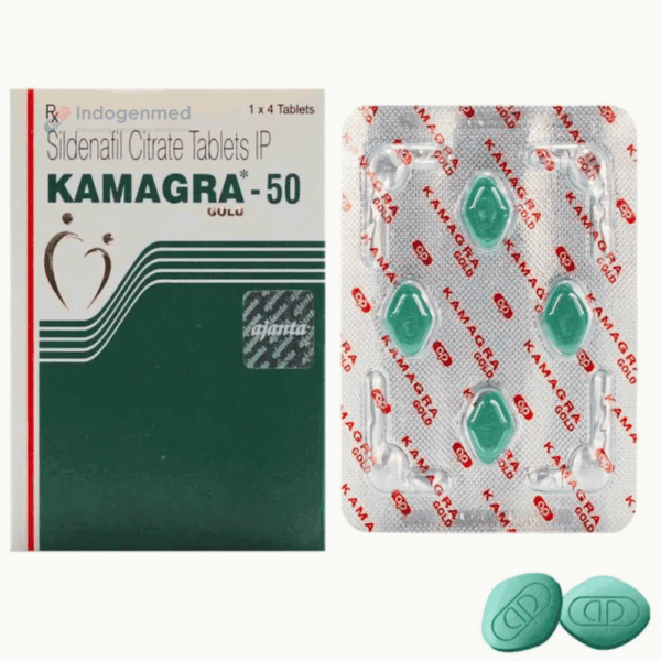 Kamagra Gold 50mg Tablets - SILDENAFIL CITRATE - Kamagra Gold
