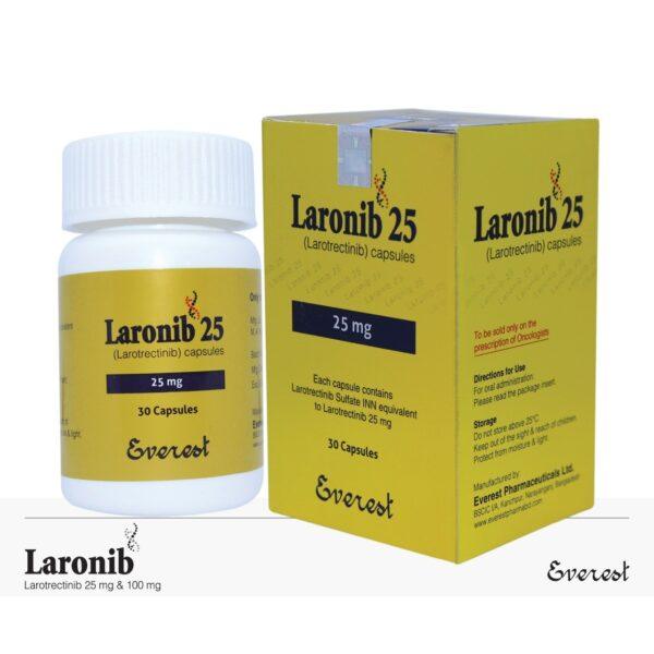 Laronib 25 mg Capsules - Larotrectinib - Laronib