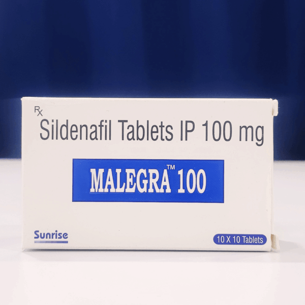 Malegra 100 mg Tablets - SILDENAFIL CITRATE - malegra