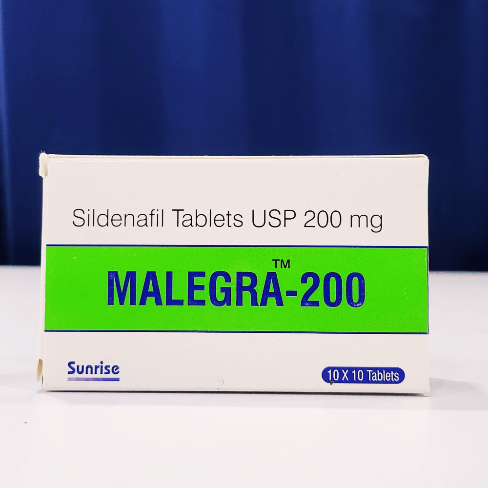 Malegra 200 mg Tablets