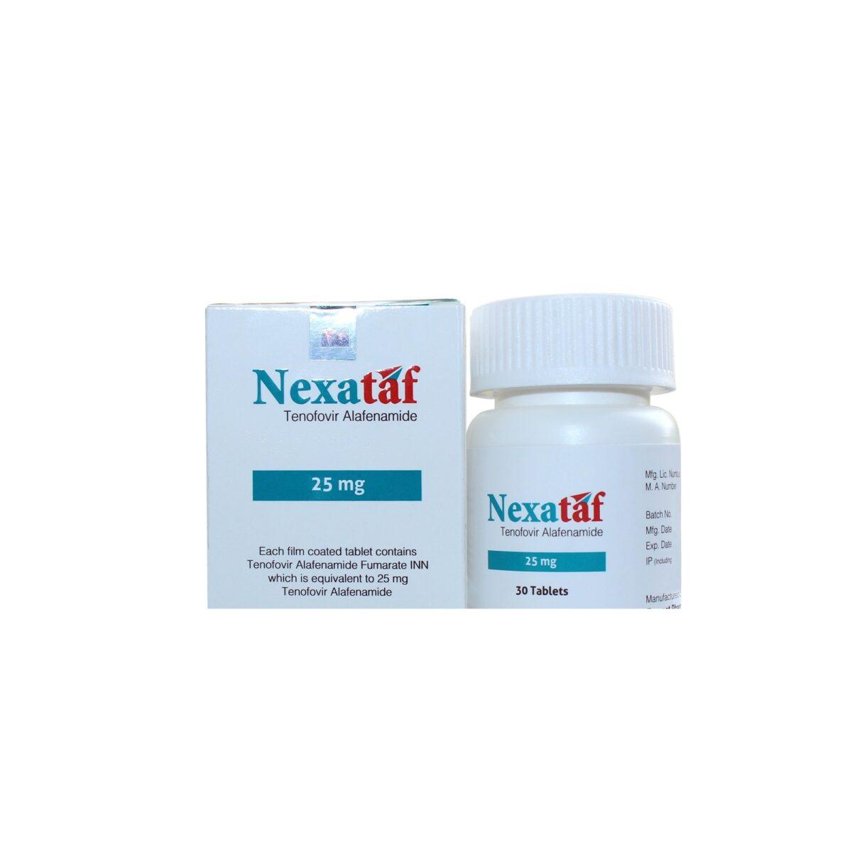 Nexataf 25 mg Tablet - Tenofovir Alafenamide - Nexataf