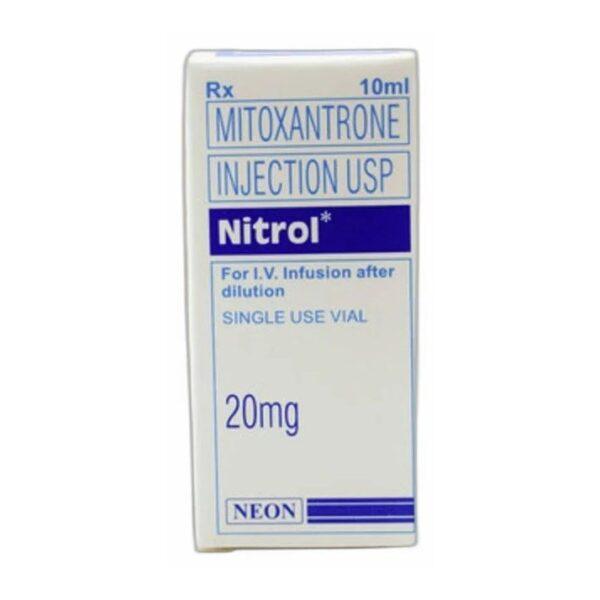 Nitrol 20 mg Injection - Mitoxantrone - Nitrol