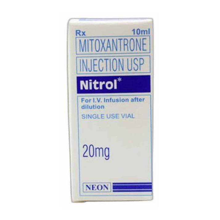 Nitrol 20 mg Injection — Mitoxantrone 20 mg
