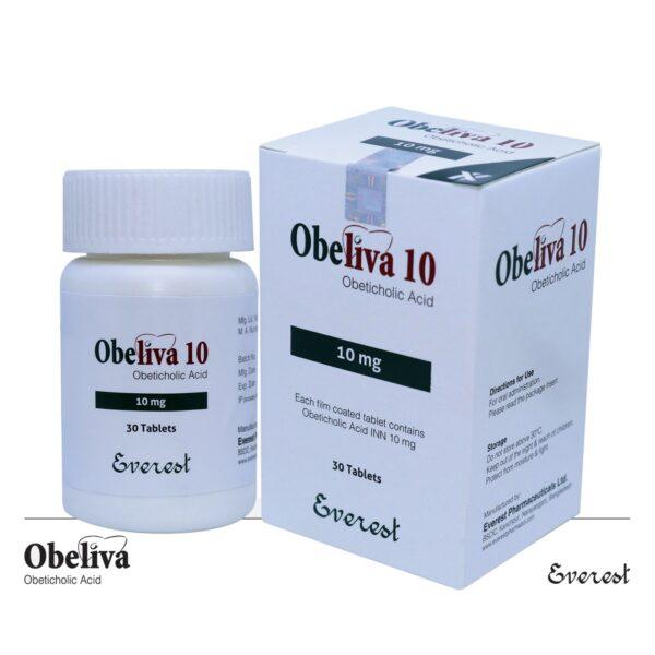 Obeliva 10 mg Tablets - Obeticholic Acid - Obeliva