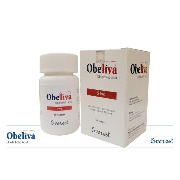 Obeliva 5 mg Tablets - Obeticholic Acid - Obeliva
