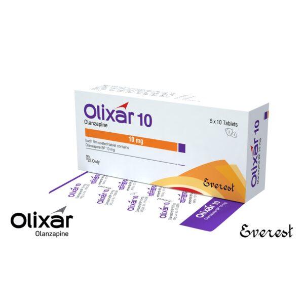 Olixar 10 mg Tablet - Olanzapine - Olixar