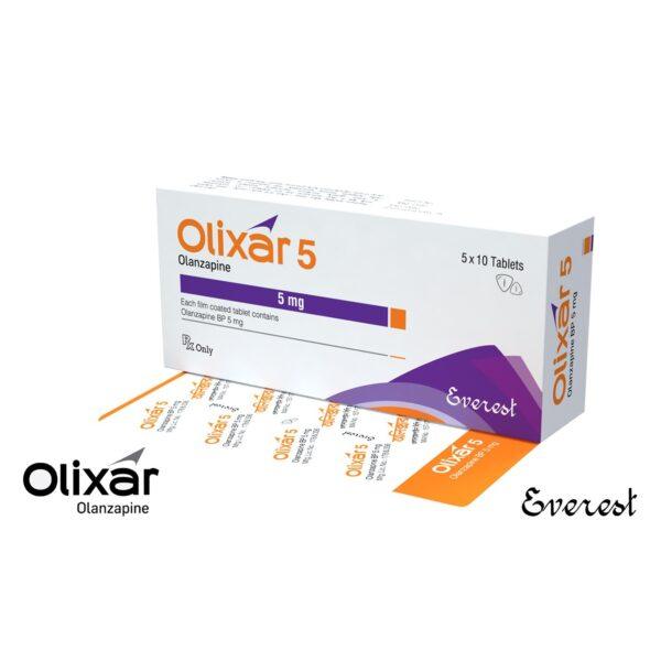 Olixar 5 mg Tablet - Olanzapine - Olixar