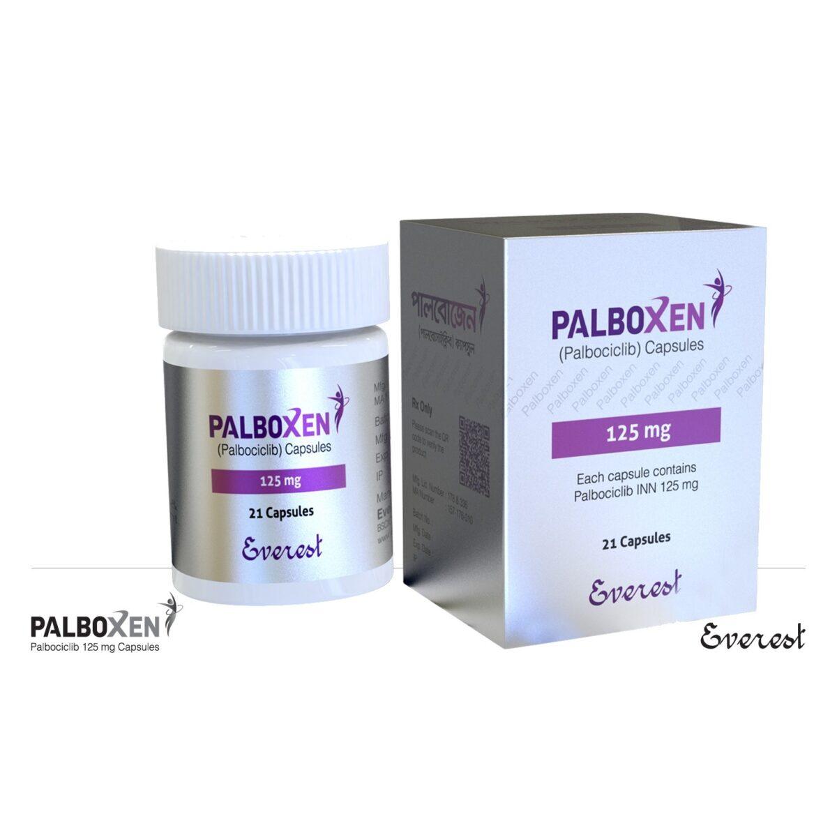 Palboxen 125 mg Capsules - Palbociclib - Palboxen
