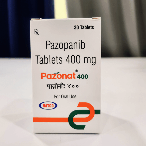 Pazonat 400 mg Tablet - PAZOPANIB - Pazonat