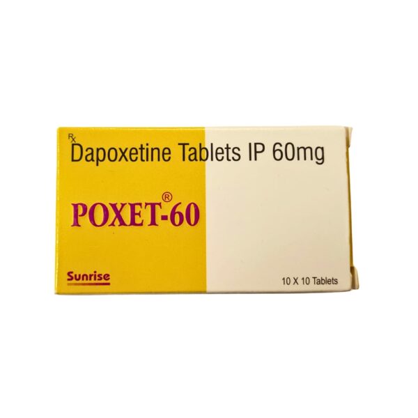 Poxet 60 Tablets - DAPOXETINE - Poxet
