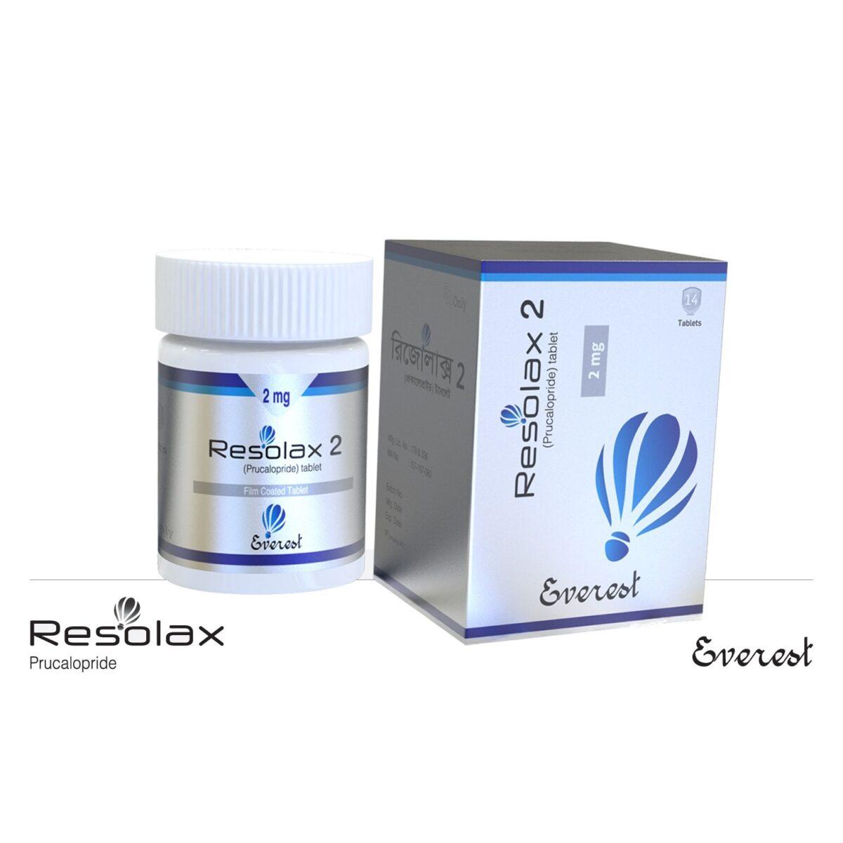 Resolax 2 mg Tablet - Prucalopride - Resolax