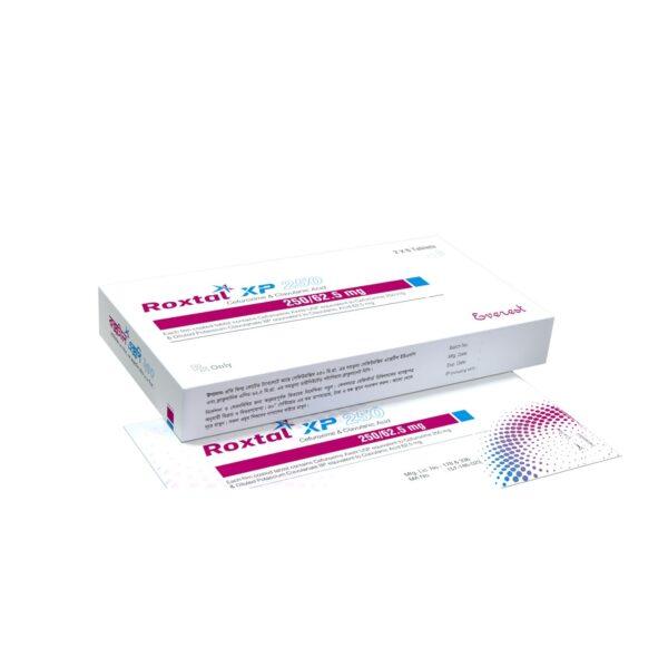 Roxtal Xp 250 mg Tablet - Cefuroxime, Clavulanic Acid - Roxtal Xp