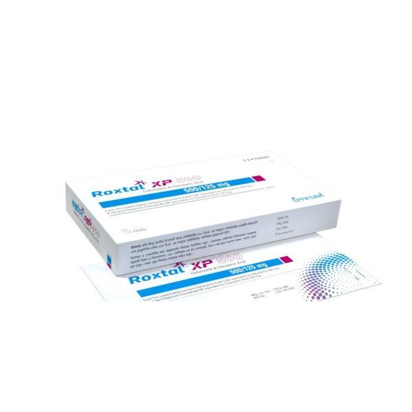 Roxtal Xp 500 mg Tablet - Cefuroxime, Clavulanic Acid - Roxtal Xp