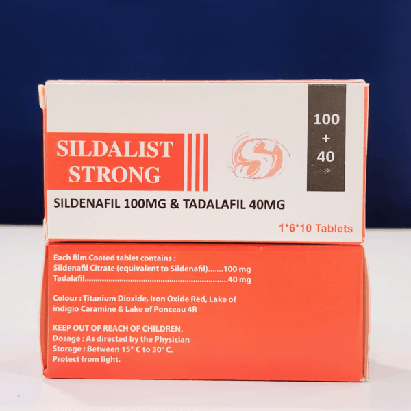 Sildalist Strong Tablets - Sildenafil Citrate, Tadalafil - Sildalist Strong