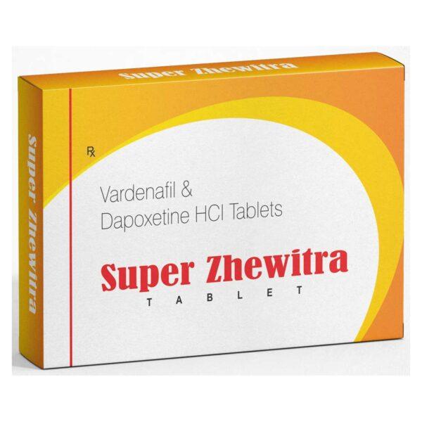 Super Zhewitra - Dapoxetine, Vardenafil - Super Zhewitra