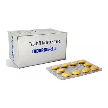 Tadarise 2.5 mg Tablets - Tadalafil - Tadarise