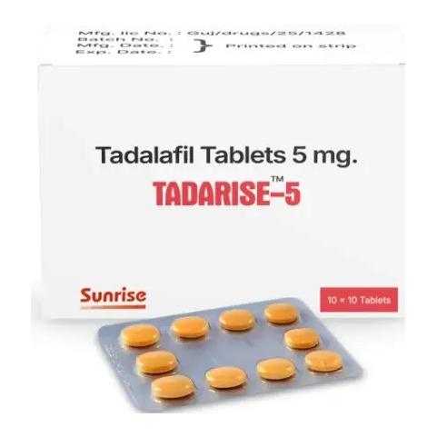 Tadarise 5 mg Tablets - Tadalafil - Tadarise