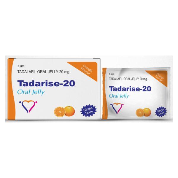 Tadarise 20 mg Oral Jelly