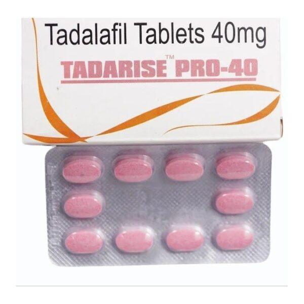 Tadarise Pro 40 mg Tablets