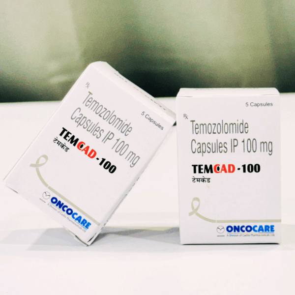 Temcad 100 mg Capsules - TEMOZOLOMIDE - Temcad