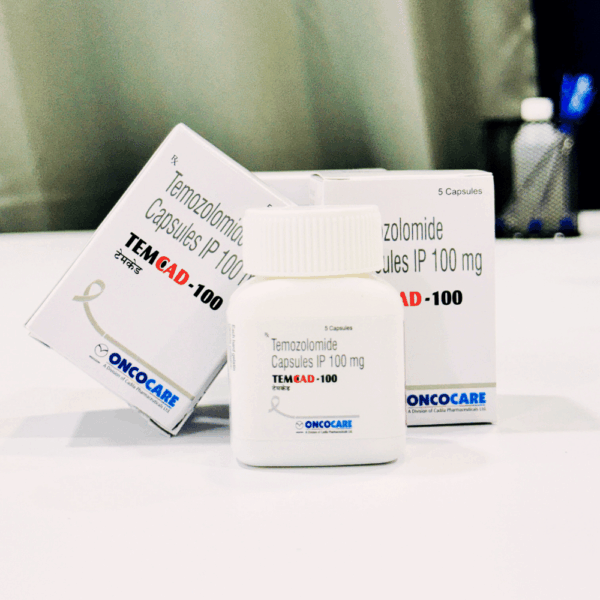 Temcad 100 mg Capsules - TEMOZOLOMIDE - Temcad
