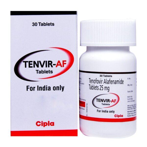 Tenvir AF Tablets - Tenofovir Alafenamide - Tenvir Af