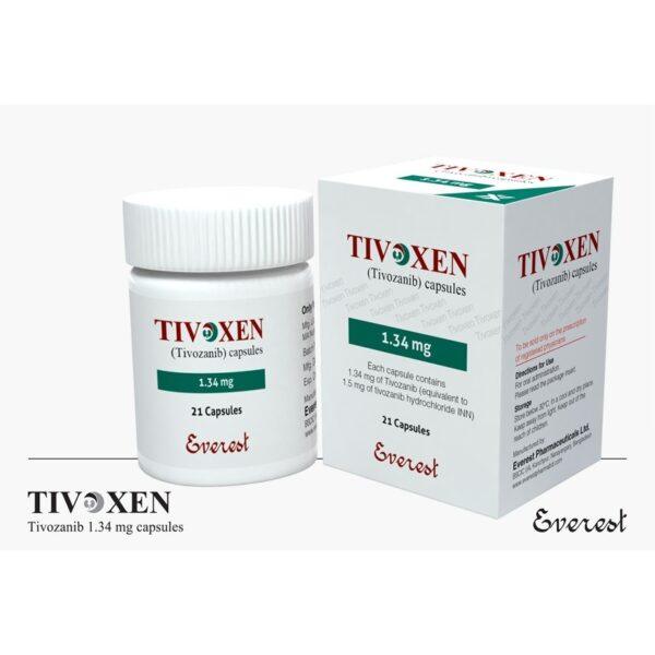 Tivoxen 1.34 mg Tablets - Tivozanib - Tivoxen
