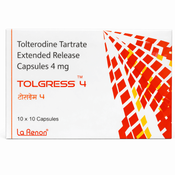 Tolgress 4 mg Capsules - Information Soon - Tolgress