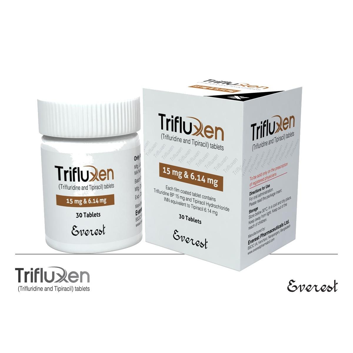 Trifluxen Tablets — Tipiracil, Trifluridine