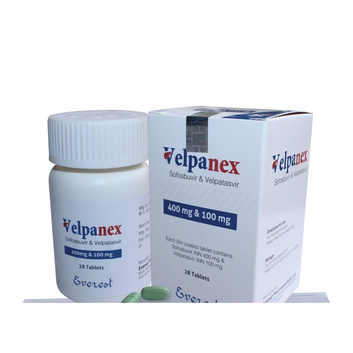 Velpanex Tablets - Sofosbuvir, Velpatasvir - Velpanex
