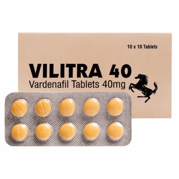Vilitra 40 mg Tablets - VARDENAFIL - Vilitra