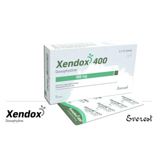 Xendox 400 mg Tablets - Doxophylline - Xendox